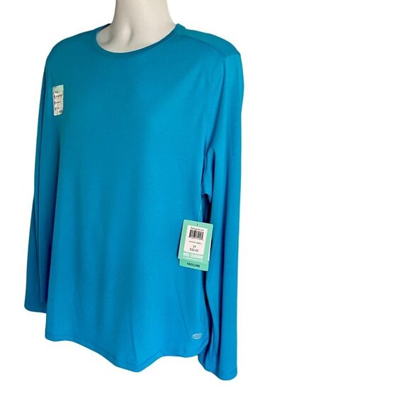 Reel Legends Freeline Long Sleeve Quick Dry Men's Shirt UPF 30 Men's 2X NEW NWT - Picture 4 of 12